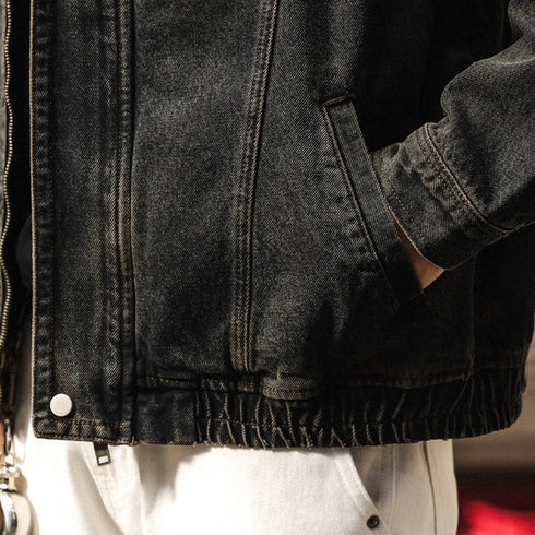 Vintage Wash Denim Jacket P1833